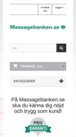 Mobile Screenshot of massagebanken.se